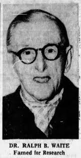 Dr Ralph Britton Waite (1871-1965)
