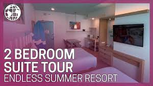 Live in the sunshine and swim in the sea when you travel to orlando, flordia. 2 Bedroom Suite Tour Universal S Endless Summer Resort Surfside Inn And Suites Youtube