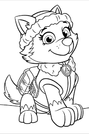 Zuma paw patrol coloring pages. 50 Paw Patrol Coloring Pages For Kids Paw Patrol Coloring Paw Patrol Coloring Pages Everest Paw Patrol