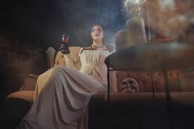 Lady dimitrescu spoke softly to you, but her tone still stern. Lina Aster Photography Lady Dimitrescu