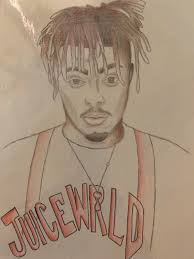 Drawing Of Juice Wrld Drawings Sketches Celebrity Artwork