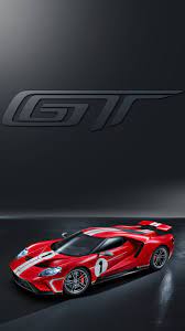 Universal Phone Wallpapers Backgrounds Red Ford Gt Super Car Iphone Htc Samsung Sony Lg Ford Gt Ford Classic Cars Ford Gt40