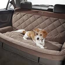 Quilted Bolster Backseat Car Protector Camas Para Perros Pijamas Para Perros Chaquetas Para Perros