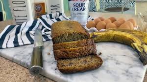 Maybe you would like to learn more about one of these? Banana Bread With Sour Cream Moist Easy One Bowl Recipe Youtube