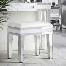 You'll need plenty of space if you're wanting to incorporate a dressing table chair into your dressing set. Beautify White Mirrored Dressing Table Stool Dressing Table With Stool Bedroom Desk Decor Dressing Mirror