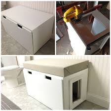 Litter Box Furniture Ikea Katzen Toilette Diy Katzenklo Katzenklo Ideen
