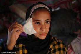When my house was bombed and destroyed, two of my brothers were killed, and  a third one was injured," says 15-year-old Abrar who has now been displaced  to Rafah, Gaza. "Some shrapnel