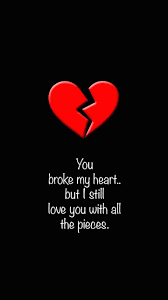 Most heart symbol are emoji, though, including big black heart , so you'll be able to type them most likely, heart text symbol emoji is in your default keyboard key set. Heart Break Wallpapers Top Free Heart Break Backgrounds Wallpaperaccess