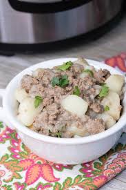 Pat the turkey breast dry with paper towels. Instant Pot Ground Beef Potato Hash 4 Sons R Us