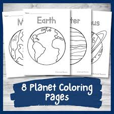 Maybe you would like to learn more about one of these? 8 Awesome Planet Coloring Pages Printable Coloring Booklet Nurtured Neurons