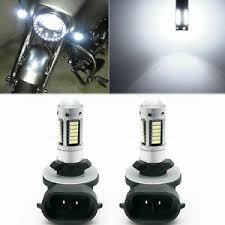 2pcs High Power White 881 Led Fog Lights Bulbs For Harley Davidson Electra Glide Ebay