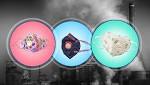 Delhi Pollution: Quirky masks fight