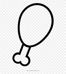 If you've already spent some studying a structure (for example, watching a video, taking a quiz or browsing an atlas), this is a great way to solidify your memory of its location, function(s) and the smaller. Chicken Leg Coloring Page Line Art Clipart 3414772 Pinclipart