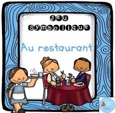 French Dramatic Play Restaurant Au Restaurant Jeu Symbolique Language Activities Kids Learning French Activities