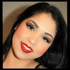 Makeup By Barbie Love This Color Combo The Model Is A Light Skinned Latina With Dark Hair Just Like Me Thicker Healthier Hair Skin Makeup Dark Hair