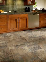 Random Block Paver Laminate By Armstrong This Is What We Put In Our Kitchen And Master Bath Kitchen Flooring Laminate Kitchen Laminate Flooring In Kitchen