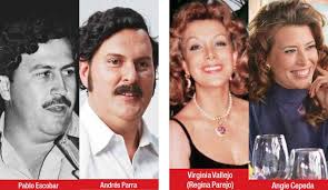 Angie Cepeda Interpreta A Virginia Vallejo Andres Parra Interpreta A Pablo Escobar Gaviria En El Patron Del Mal Pablo Escobar Pablo Emilio Escobar Escobar