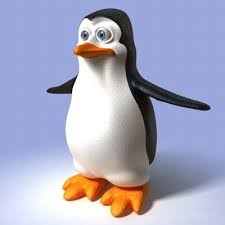 Cartoon Penguin 3d Model Penguin Cartoon Penguins Cartoon