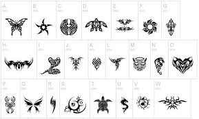 25+ gambar tato keren di lengan tangan, trend masa kini! 21 Font Untuk Tato Dengan Gaya Terbaik Gratis Centerklik