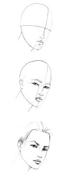 Basic Sketch Of Fashion And Face Rosto E Base Croqui Drawings Sketches Drawing People