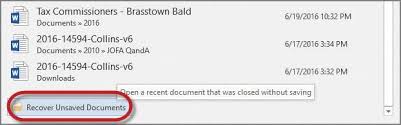 In this tutorial, we are going to talk about 4 ways to recover word documents that are not saved, corrupted or overwritten, etc. Microsoft Word Find A Lost Document Journal Of Accountancy