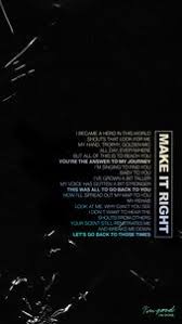 A collection of the top 53 persona bts wallpapers and backgrounds available for download for free. Make It Right Bts Map Of The Soul Persona Lyric Lockscreens Phone Wallpaper Quo Best Quotes Love Bestquotes