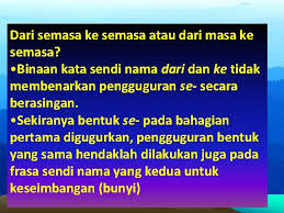 Tata letak dan seluruh kreasi artistik dalam perusahaan periklanan; Bahasa Melayu Kata Ialah Bunyi Atau Gabungan Bunyi