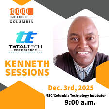 Meet Dr. Kenneth D. Sessions at 1 Million Cups Columbia
