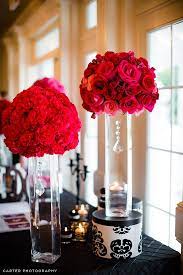 Pin By Cheryl Hill On B W Wedding Centerpieces Hot Pink Wedding Flowers Hot Pink Weddings