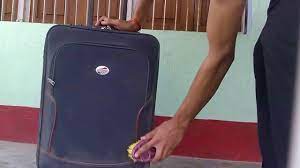 Try rubbing a soft eraser (yes, like for pencils) gently over marks, as this will lift some types of surface marks. How To Clean Your Trolley Bag Youtube