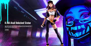 K/da akali takes it to t he top of the unlocked statue line as #009. Kda Akali Statue Is Now In Merch Store R Akalimains
