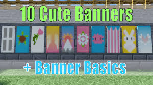 Create your youtube banner now. Minecraft Banners 10 Cottagecore Designs Banner Pattern Basics Tutorial Youtube
