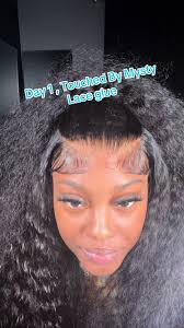 @Mysty #touchedbymystyglue #fyp #wiginstall #laceglue , overall I like the  glue! it does have a nice hold