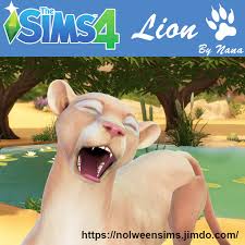 Before you can breed pets in the sims 2: Lion By Nana Sims Pets Sims 4 Pets Mod Sims 4 Pets