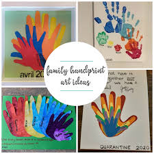 This family tree display for kids makes a great poster at any time of year, and also a fun gift for grandparent's brown paint large sheet of paper glue pale green paper (or orange and yellow paper if you are apple tree handprint painting. Family Handprint Art Ideas Messy Little Monster