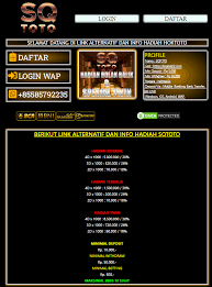 Link Alternatif Dan Info Hadiah Sqtoto Terupdate In 2021 Info