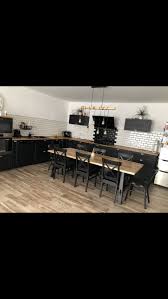 Cuisine Noire Bois Cuisine Ikea Noire Parquet Cuisine Cuisine Ikea