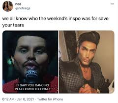 Memes | culture | comedy. We All Know Who The Weeknd S Inspo Was For Save Your Tears The Weeknd S Plastic Surgery Face Know Your Meme
