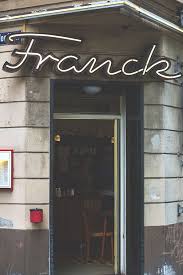 Leuchtreklame Und Eingangstur Zum Fruhstuck Ins Cafe Franck In Koln Neonschild Leuchtreklame Cafe