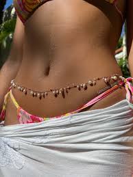 LaVie Freshwater Pearl Belly Chain | TatiRocks Jewelry