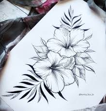 Pin Von Yd Auf Tatowierungen In 2020 Hawaiianische Blumentattoos Blumentattoos Hibiskus Tattoo