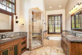 The braids in the rug give the perfect country look and add friction to it so you don't slip and fall. 90 Rustic Primary Bathroom Ideas Photos Home Stratosphere