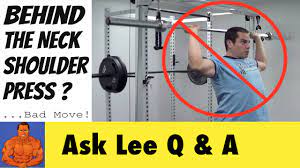 We did not find results for: Behind The Neck Shoulder Press Good Or Bad Youtube