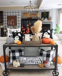90 Diy Indoor Halloween Decor Ideas To Welcome Spooky Vibes In Your Home Hike N Dip Halloween Living Room Fall Living Room Decor Halloween Living Room Decor