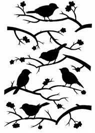 37 Trendy Bird Silhouette Printable Templates Stencils Bird Stencil Silhouette Stencil Bird Silhouette