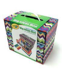 Big Ideas Box Crayola Art Collection Set Crayola Art Crayola Book Crafts