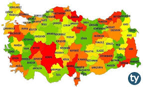 Hangi plaka hangi ile ile ait olduğunu öğrenebilir aynı zamanda il plakalarını hızlıca ezberleyebilirsiniz. Turkiye De Kac Il Var Turkiye Nin Sehirleri Hangileri Plaka Kodlarina Gore Sehirler