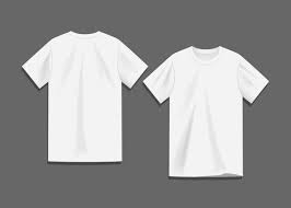 White Blank T Shirt Template Vector Shirt Template Blank T Shirt Template T Shirt Design Template