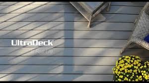 Recycled content is 95%, ultradeck goes even further, with 100% of the decking content coming from recycled material. Ultradeck Fusion Testimonial Youtube