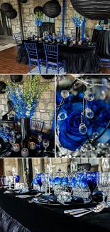 Black And Baby Blue Wedding Theme 50 Stunning Diy Wedding Centrepieces Ideas And Inspiration Confetti Co Uk Black Wedding Decorations Blue Wedding Decorations Blue Themed Wedding